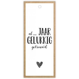 Al .... jaar gelukkig getrouwd  -Wild-