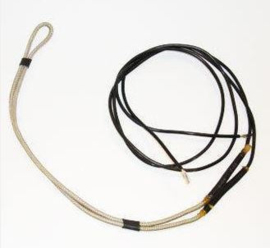 HEATER WIRE ALUM BRAID 22" 220V 10W 24" YELLOW LEAD