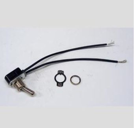 SWITCH, TOGGLE, CARLING #111-16-73 W/ ON/OFF PLATE