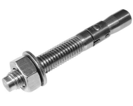 Inox kielbout M8 X 60mm
