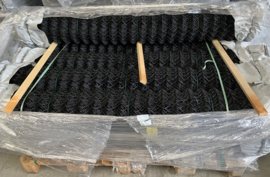 Tennisdraad hoogte 1.80 meter, lengte 5 meter op rol.