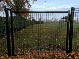 Poort met enkele vleugel, 1 meter breed, 1 meter hoog
