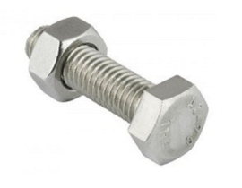 Inox Bout + Moer M8 X 30mm