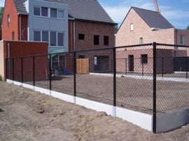 Draad-pakket met PVC voeten 1,00 meter hoog - Lengte 25 meter