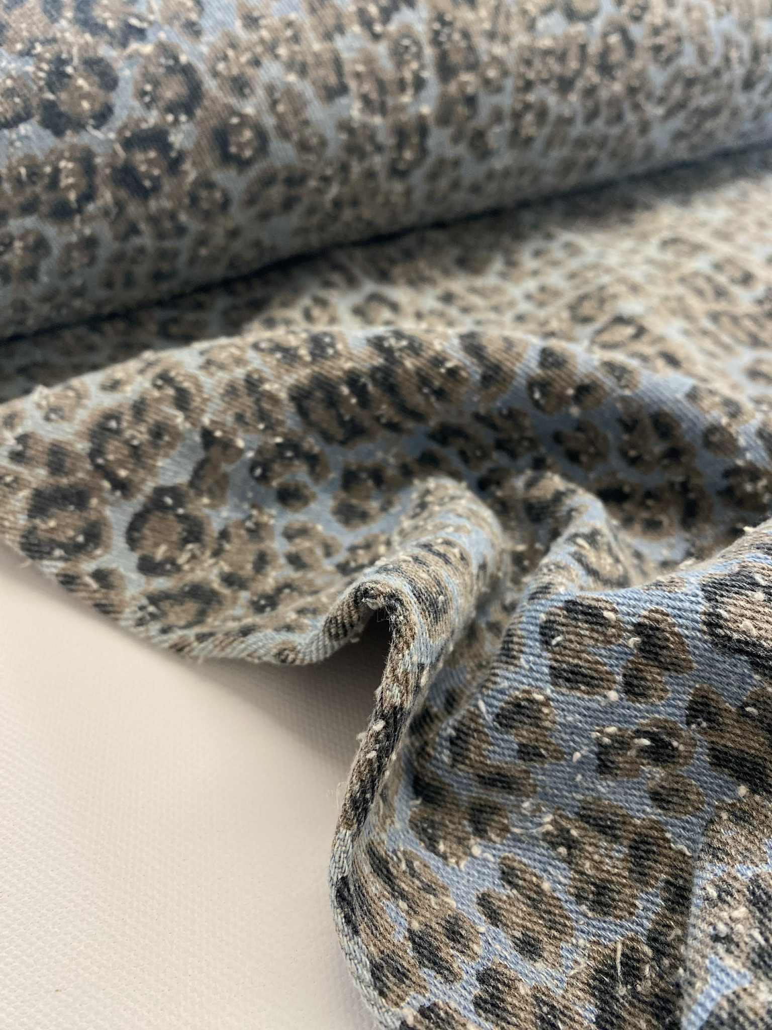 Denim -  Leopard
