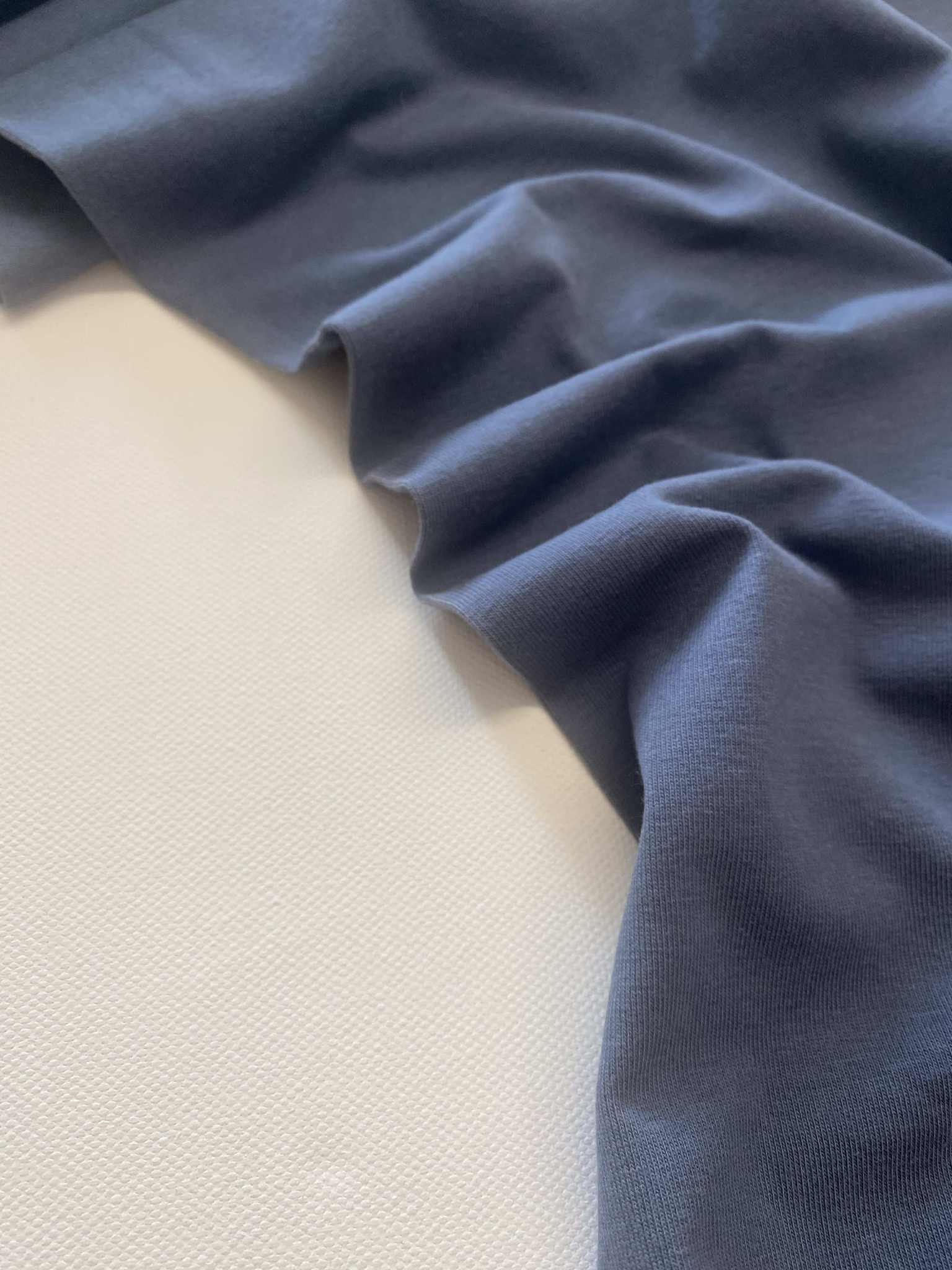 Tricot - Gots - Jeans/blauw