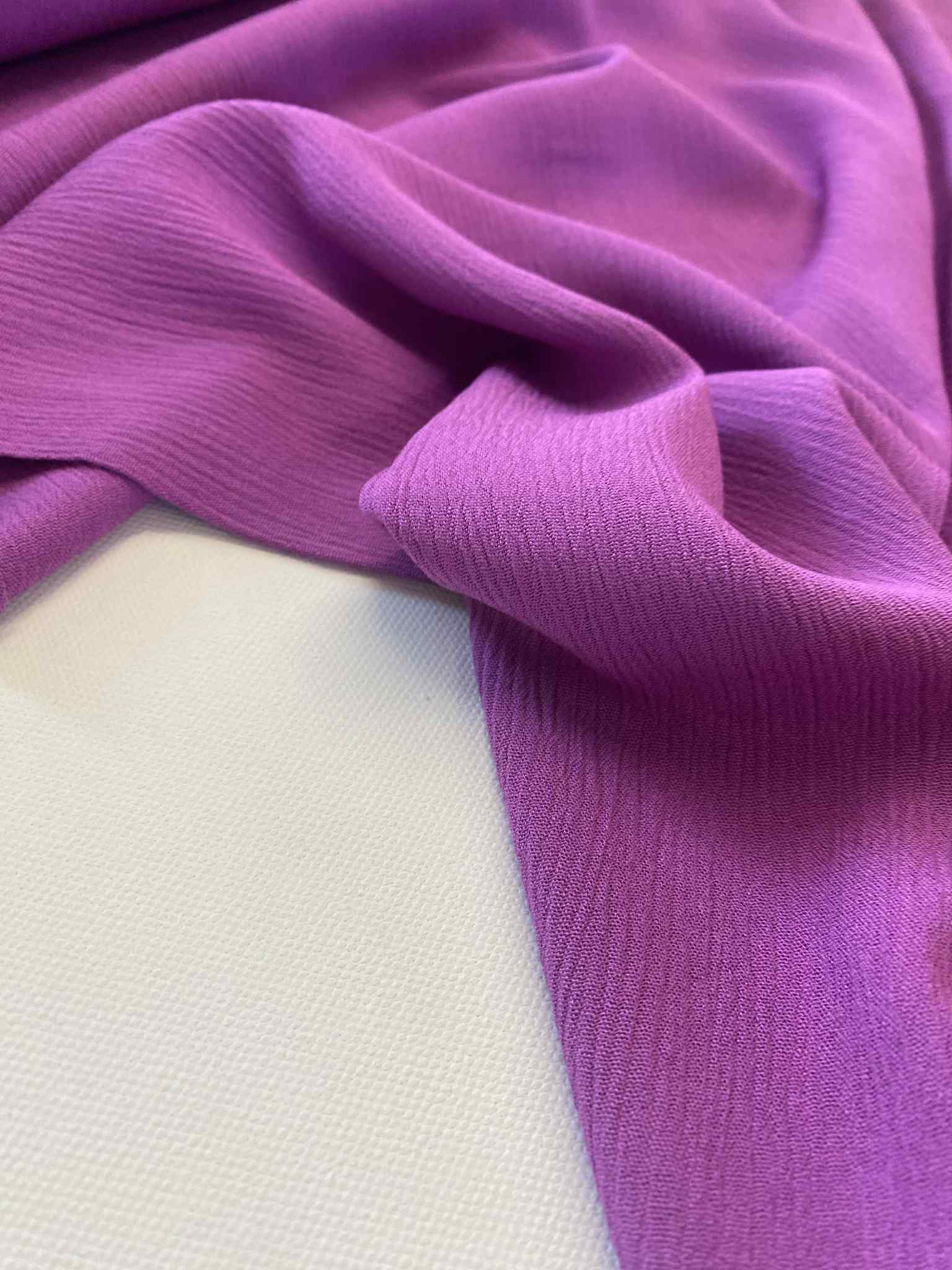 Viscose Crinkle -  Cyclam