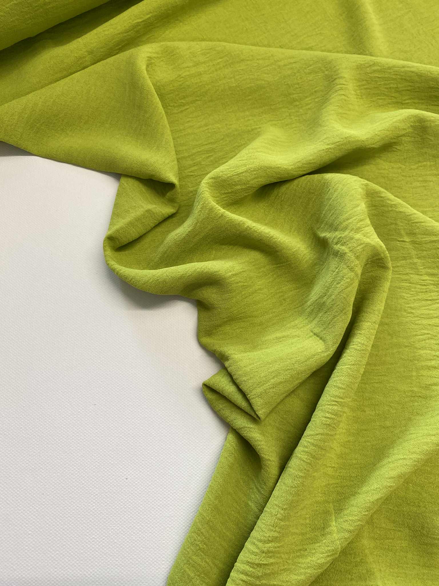 Soepelvallende stof -  Autumn Lime