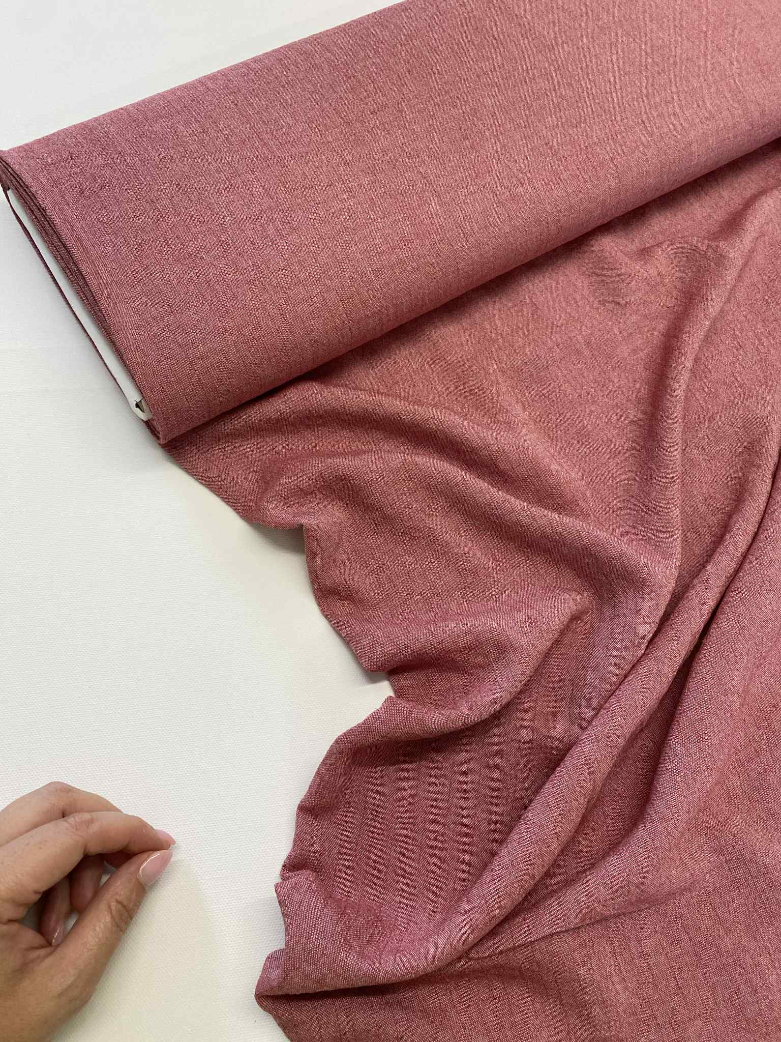 Bubble viscose  - Redpink