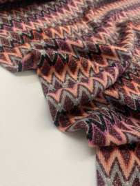 Lurex Tricot - Bordeaux mix