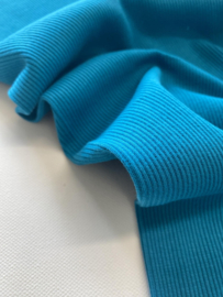 Rib jersey -  Turquoise