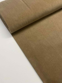 Corduroy met lichte rek - Café au Lait