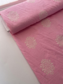 Soepelvallende  stof - Soft Blossom Twill
