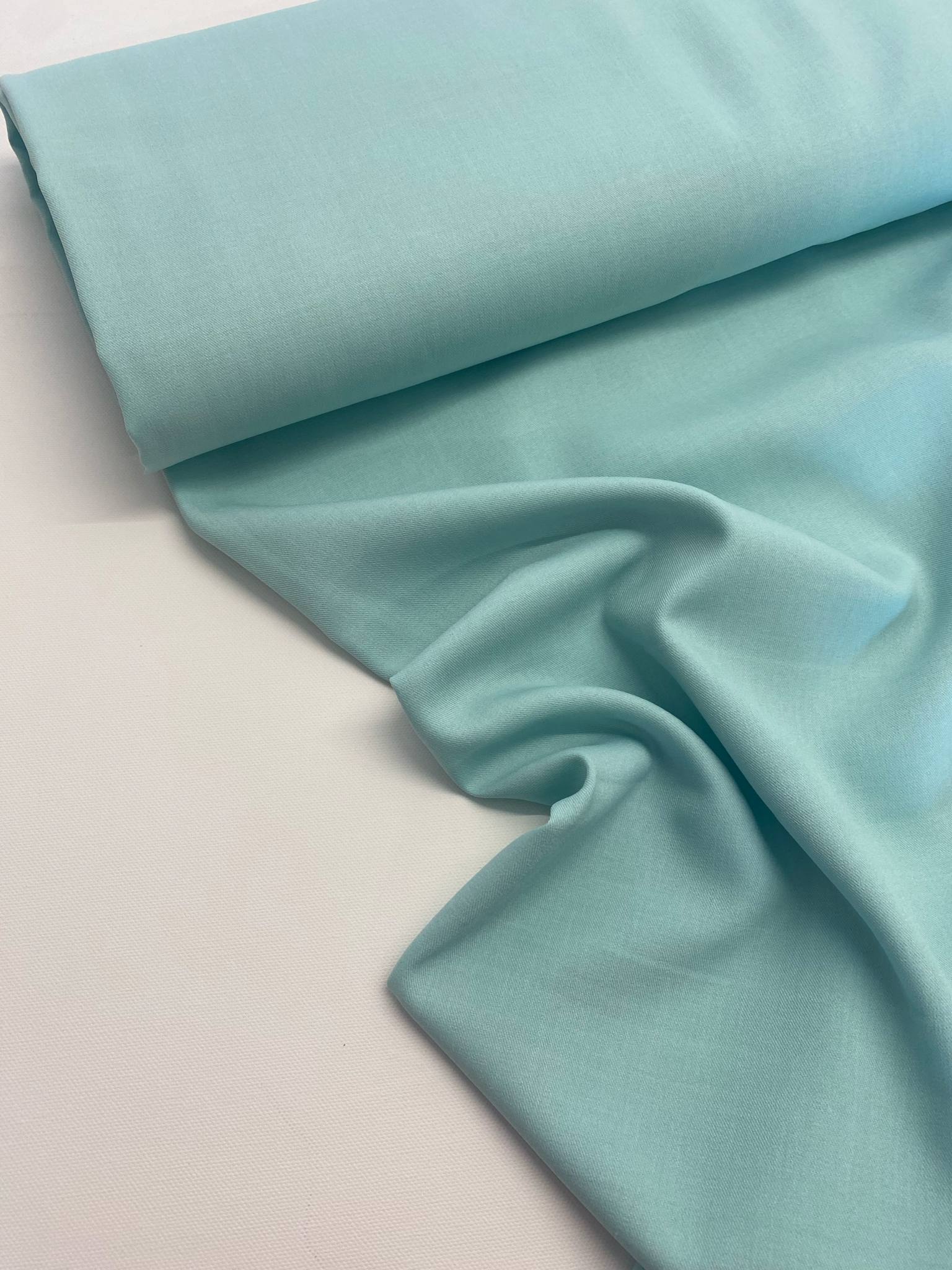 Soepelvallende  stof - Pastel Groen