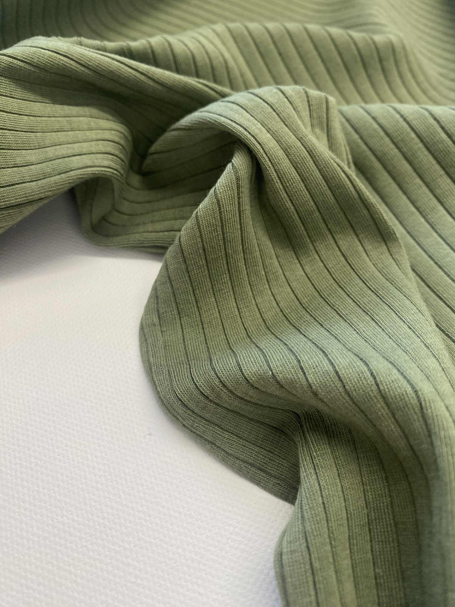 Rib jersey -  Bosgroen