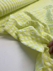 Viscose seersucker - Lime 