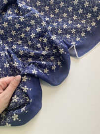 Viscose Broderie - Denim