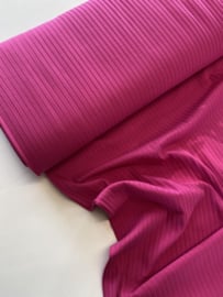 Rib jersey - Fuchsia