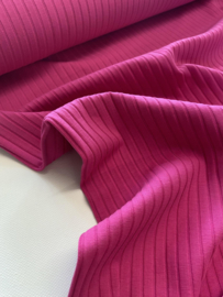 Rib jersey - Fuchsia