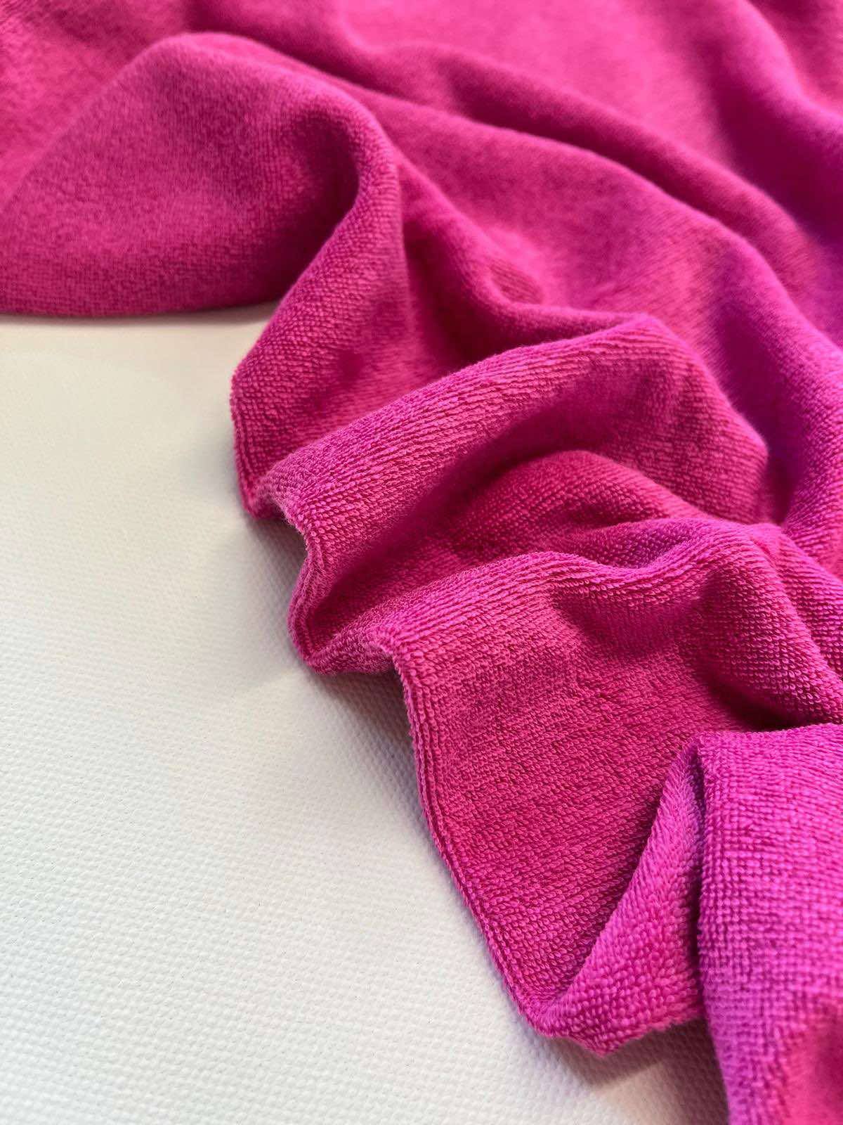 Rekbare Badstof - Funky Fuchsia