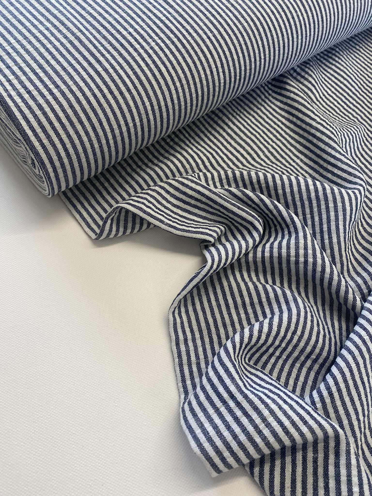 Linnen look - Stripe - Pine Stripe