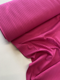 Rib jersey - Fuchsia