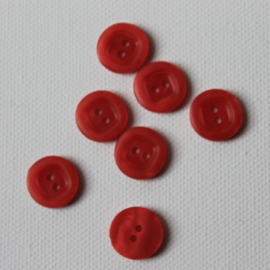 knoop - rood - 15 mm