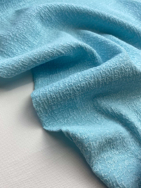 Viscose Jacquard - Skyline Blue 