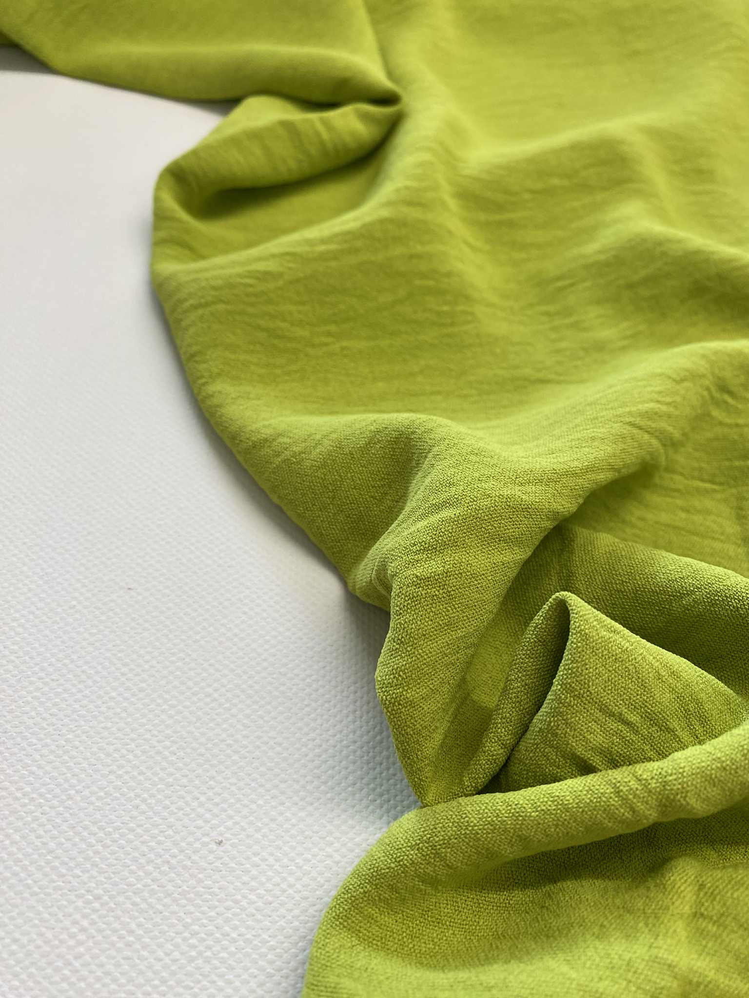 Soepelvallende stof -  Autumn Lime