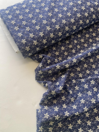Viscose Broderie - Denim