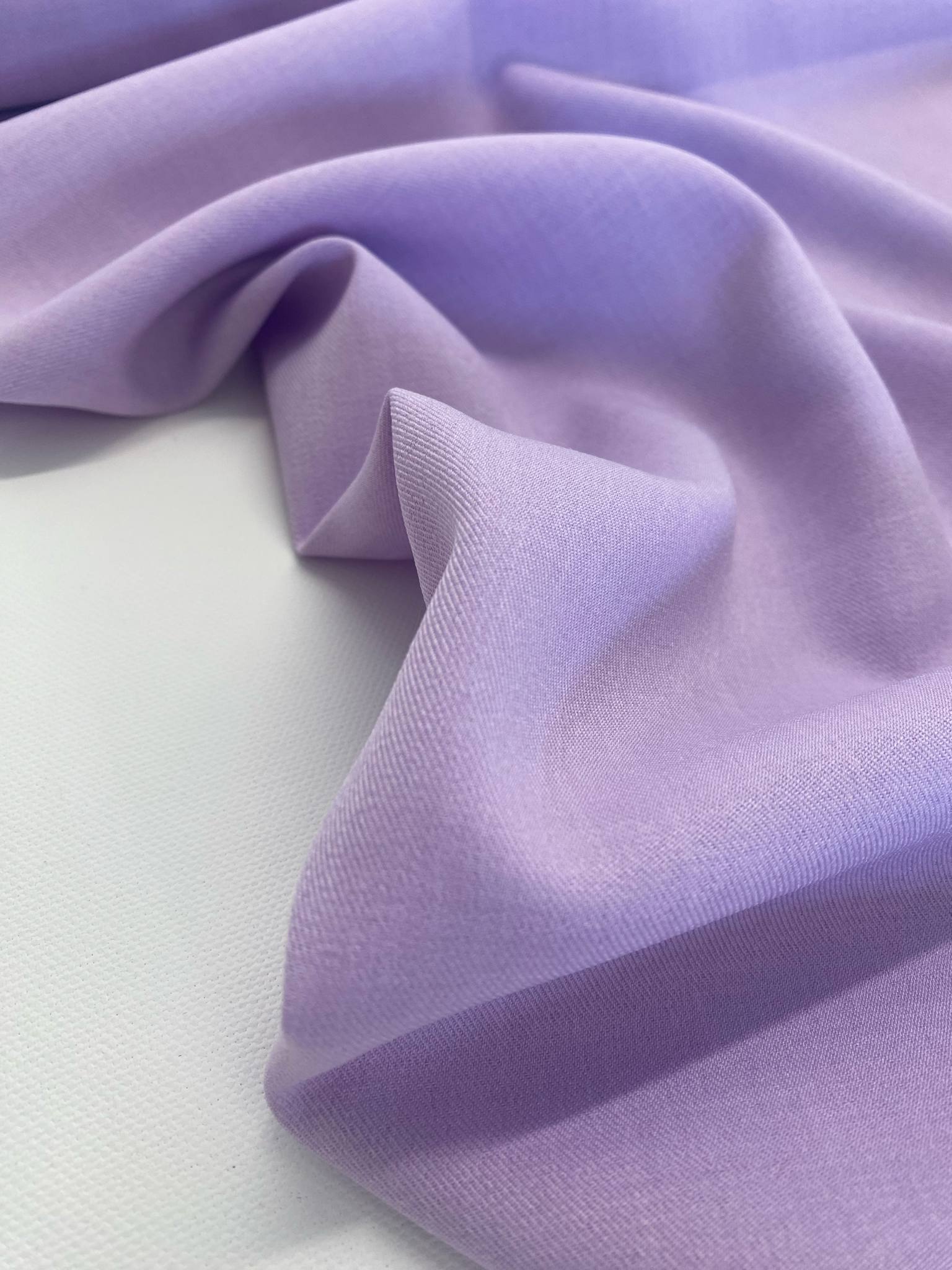 Soepelvallende  stof - Pastel Lila