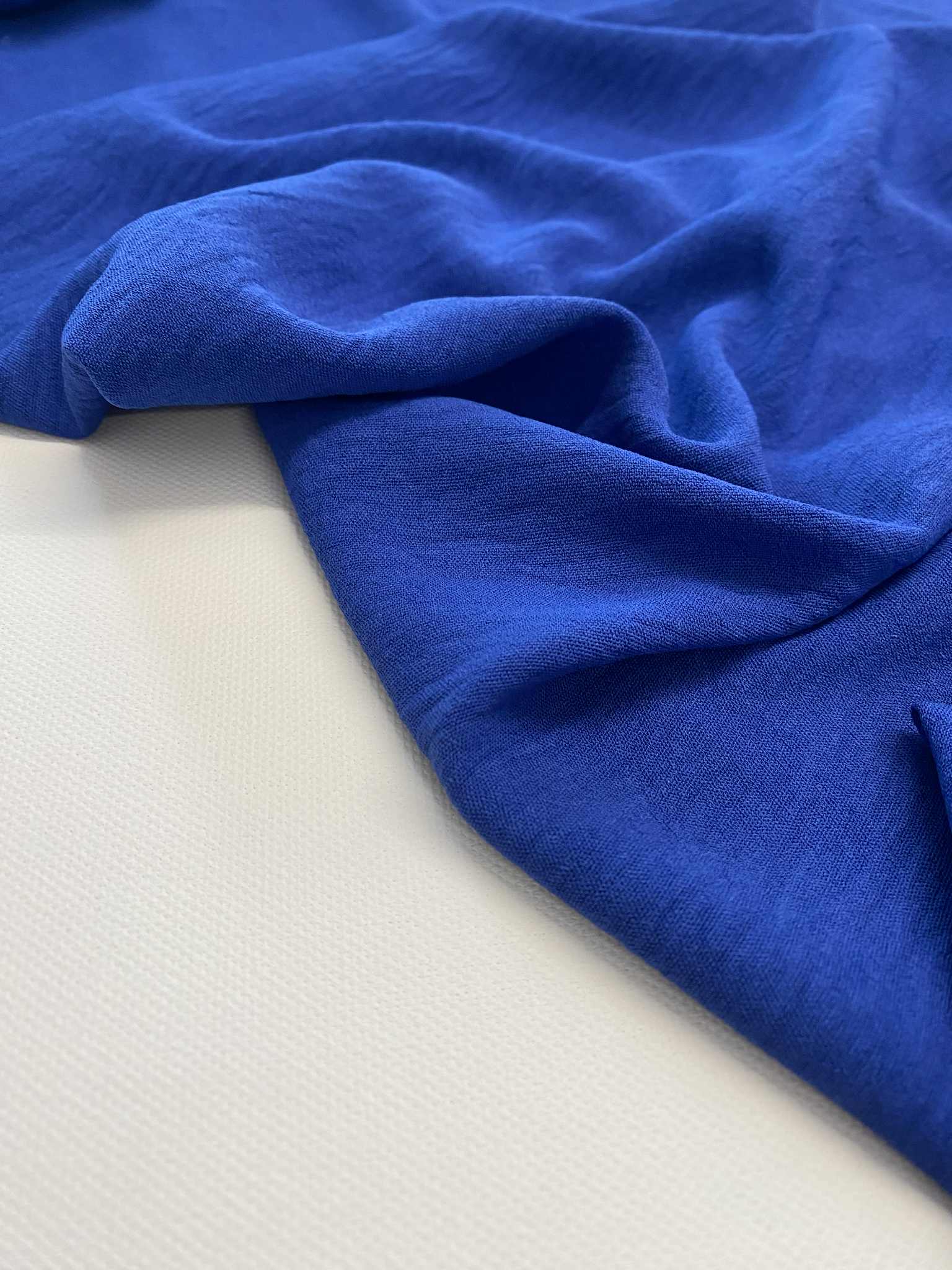 Soepelvallende stof -  Royal Autumn Blue