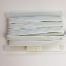 Witte antislip elastiek - 25mm