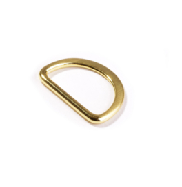 D Ring - 25mm - Goud