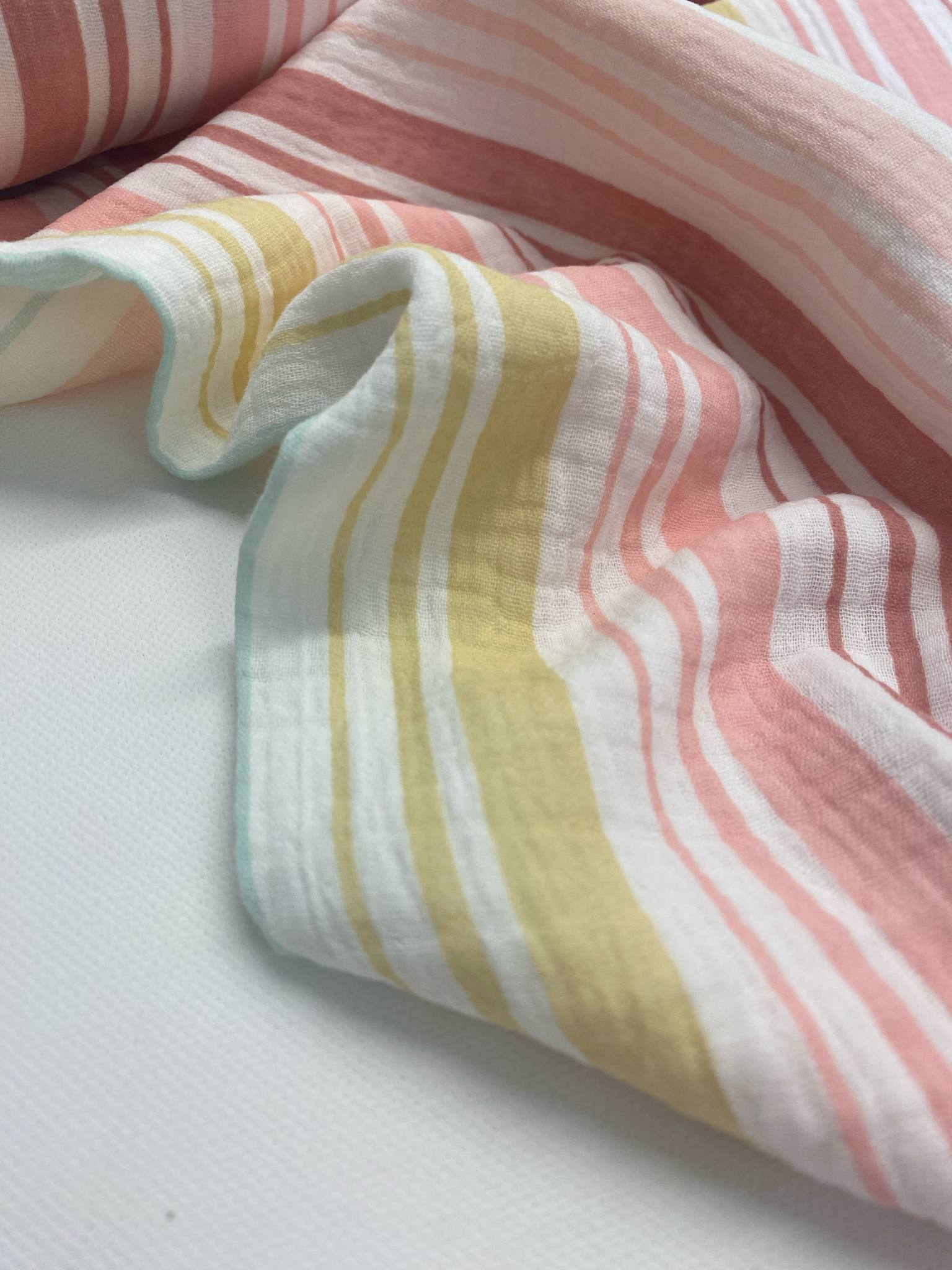Double Gauze -  Blush Breeze