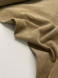 Corduroy met lichte rek - Café au Lait