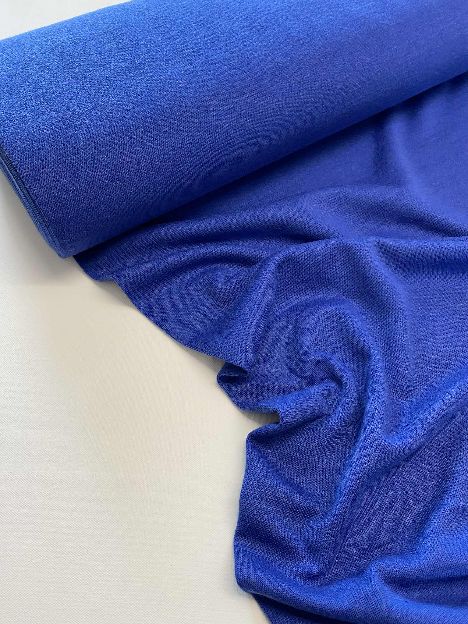 Gebreide viscose - Merino Touch - Royal