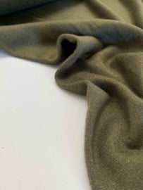 Gebreide viscose - Heavy Knit - Kaki