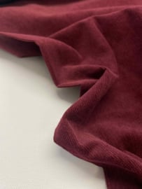 Corduroy met lichte rek - Burgundy