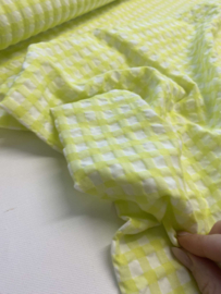 Viscose seersucker - Lime 