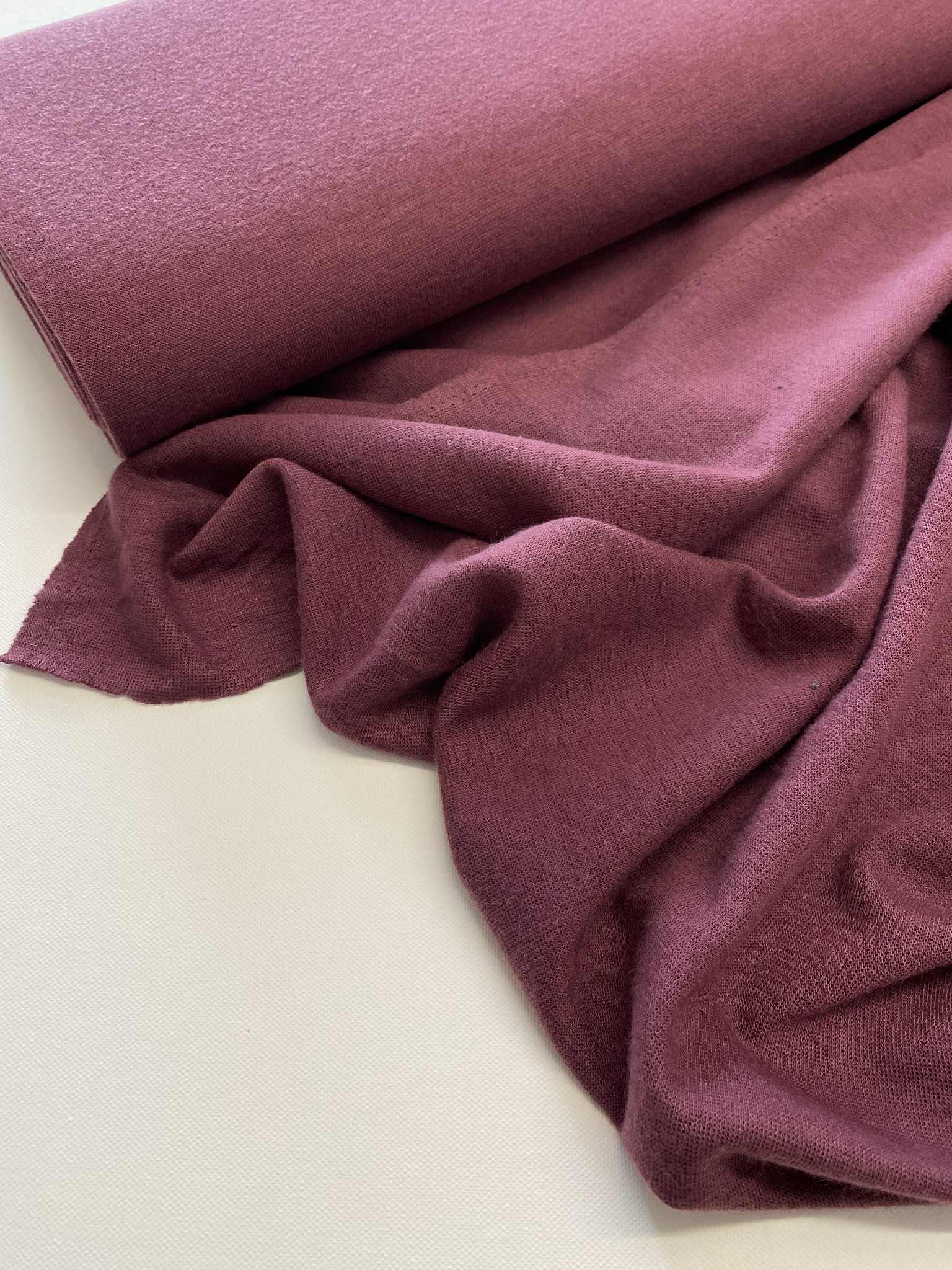 Gebreide viscose - Merino Touch - Burgunday