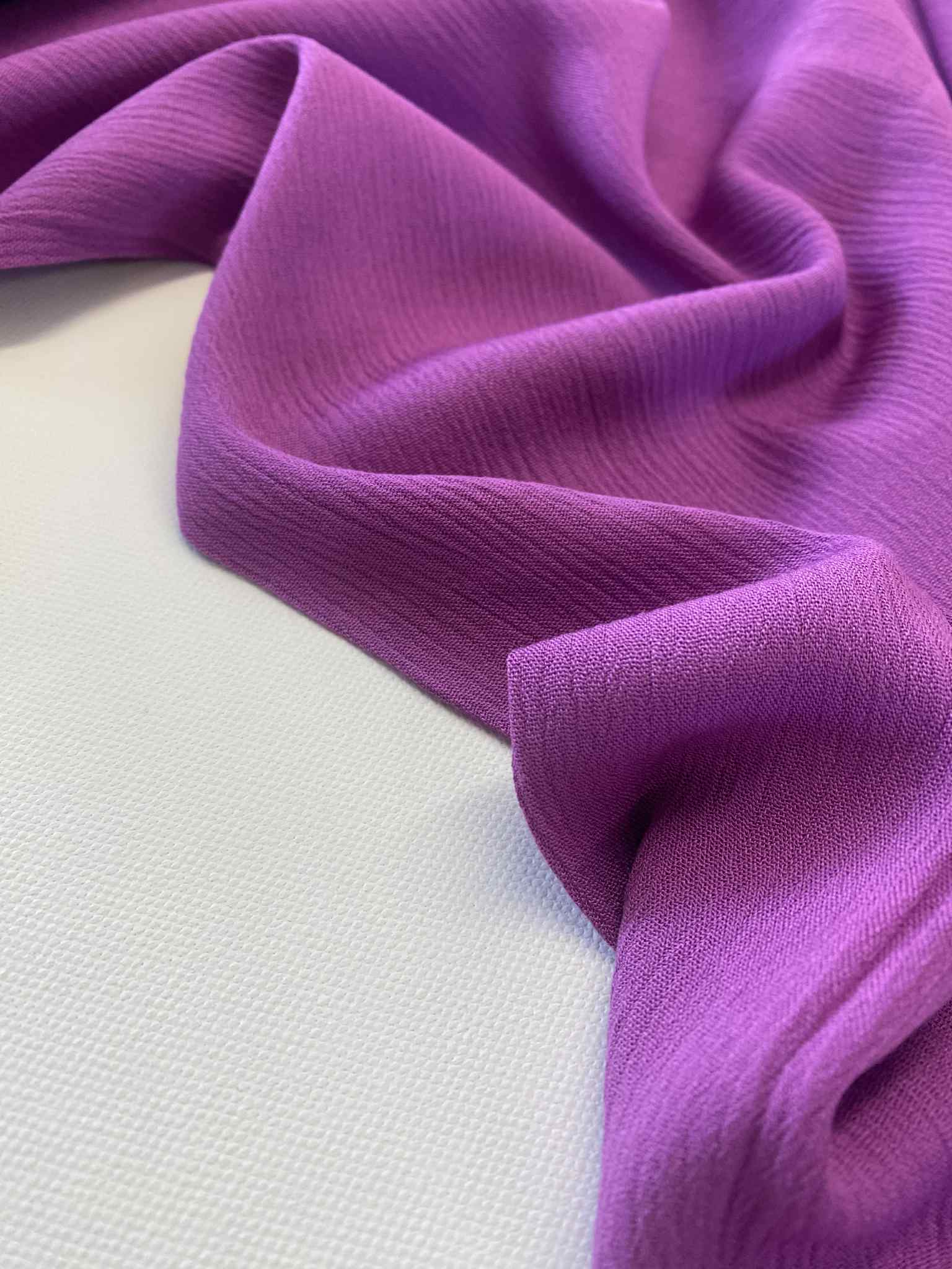 Viscose Crinkle -  Cyclam