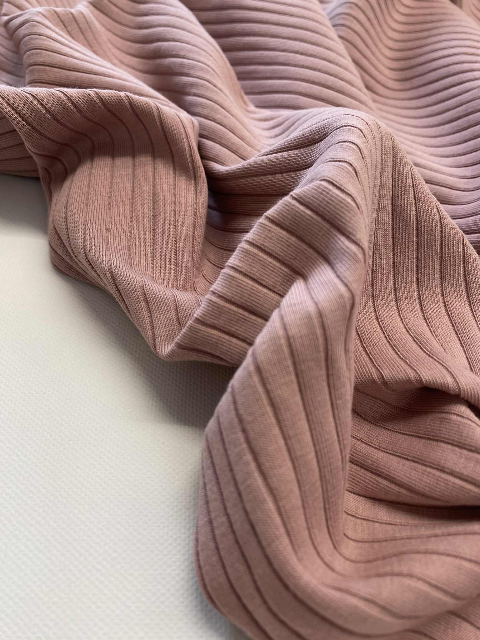 Rib jersey -  Oud Roos