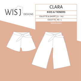 WISJ - Clara culotte & shortst - Patroon