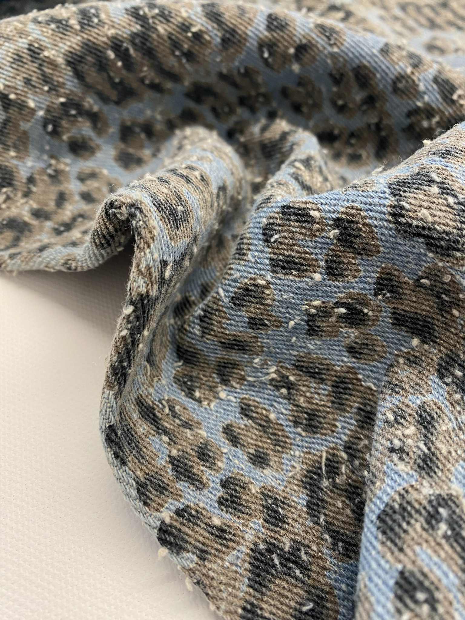 Denim -  Leopard