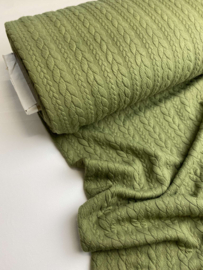 Cable knit -  Olijfgroen