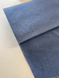 Corduroy met lichte rek - Donker Baby Blauw