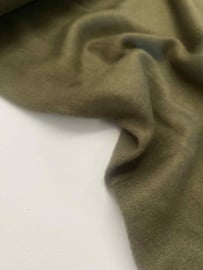 Gebreide viscose - Heavy Knit - Kaki