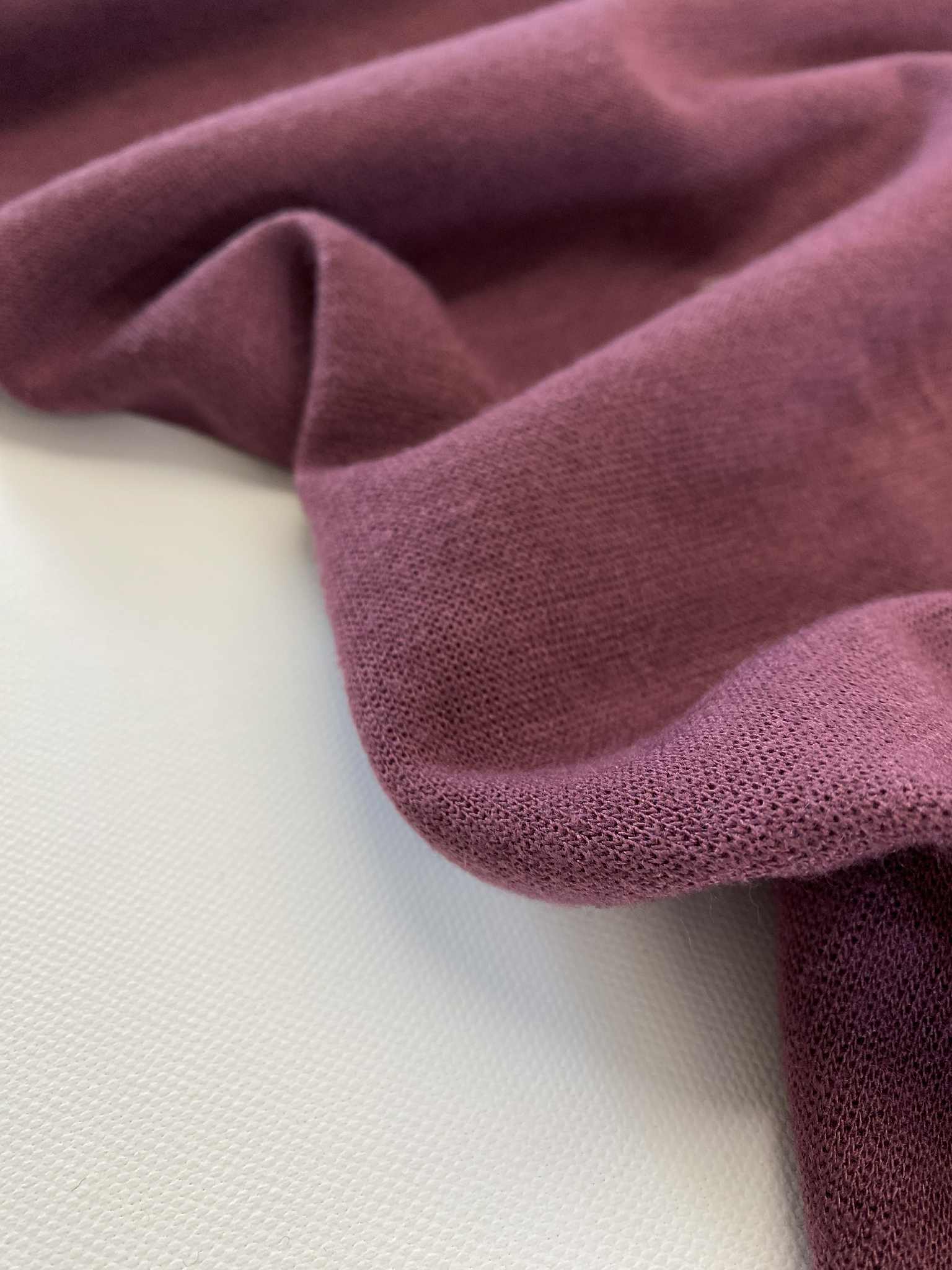 Gebreide viscose - Merino Touch - Burgunday