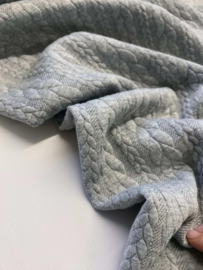 Cable knit -  Licht grijs